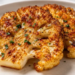 Crispy Cauliflower Steaks: The Ultimate Veggie Delight! Cauliflower steaks: Master this incredible plant-based dish. Perfectly seasoned, crispy, and tender, it'