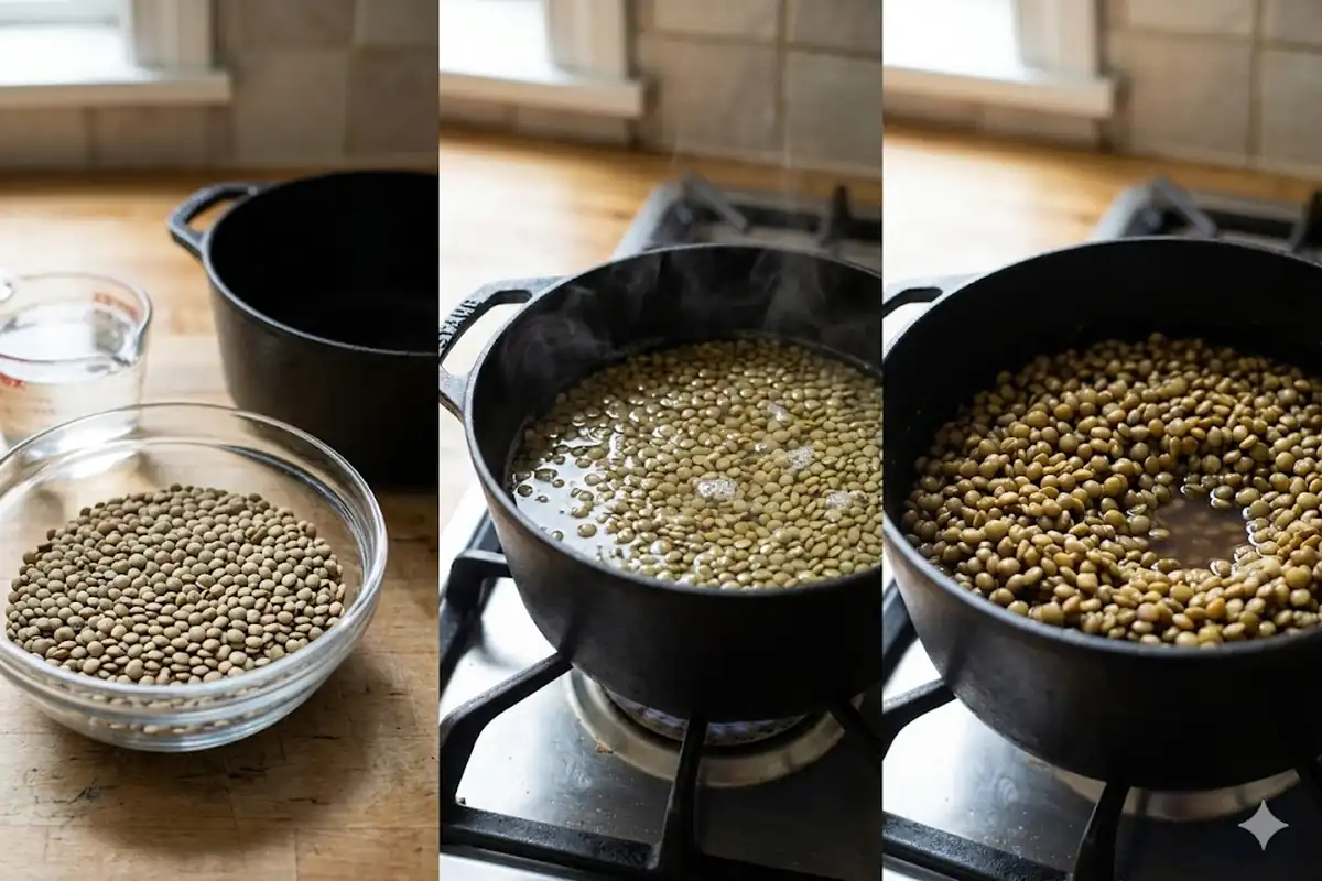 The Ratio and the Basic Stovetop Method Cooking green lentils — The Ratio and the Basic Stovetop Method