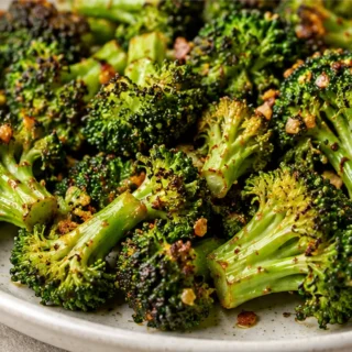 Crispy Broccoli: Your New Favorite Side Dish! Crispy broccoli: roast tender-crisp florets in just 25 minutes. A healthy, flavorful side dish perfect for any mea