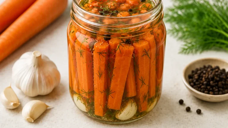 Dill Carrots: Gut-Loving Crunch!
