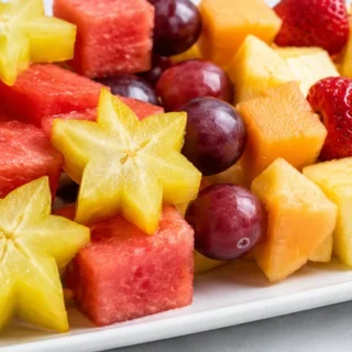 Magical Fruit Wands! Easy & Fun for Everyone! Fruit Wands: craft these fun and healthy fruit skewers for your next party. An amazing, kid-friendly snack that's