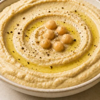 5-Ingredient Garlic Hummus: So Easy, So Creamy! Garlic hummus: make this incredibly easy 5-ingredient recipe in under 10 minutes. Perfect creamy texture, amazin