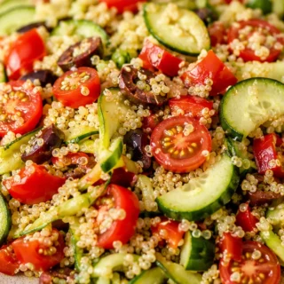 Greek Quinoa Salad Recipe - Discover our vibrant Greek Quinoa Salad recipe! Packed with fresh veggies and a zesty dressing. Quick, healthy, and perfect for any
