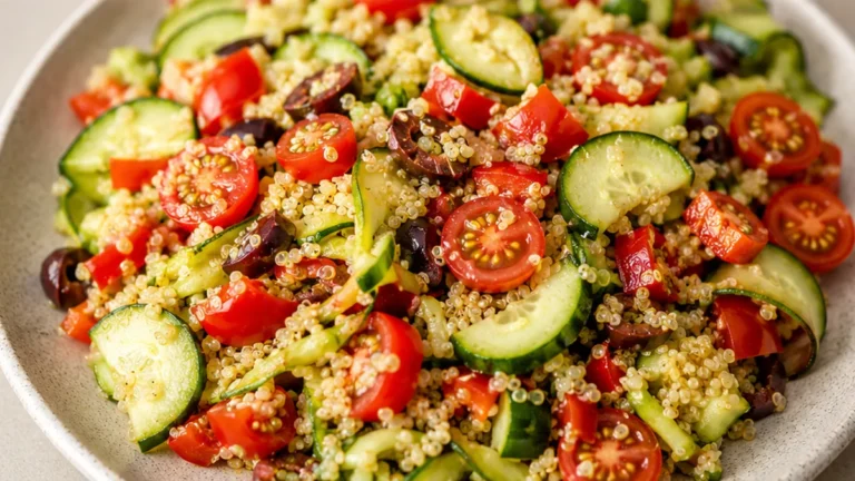 Greek Quinoa Salad Recipe