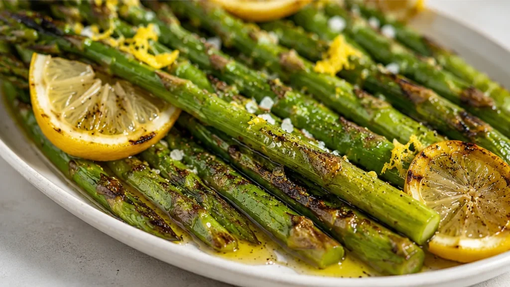 Grilled Lemon Asparagus Side Dish