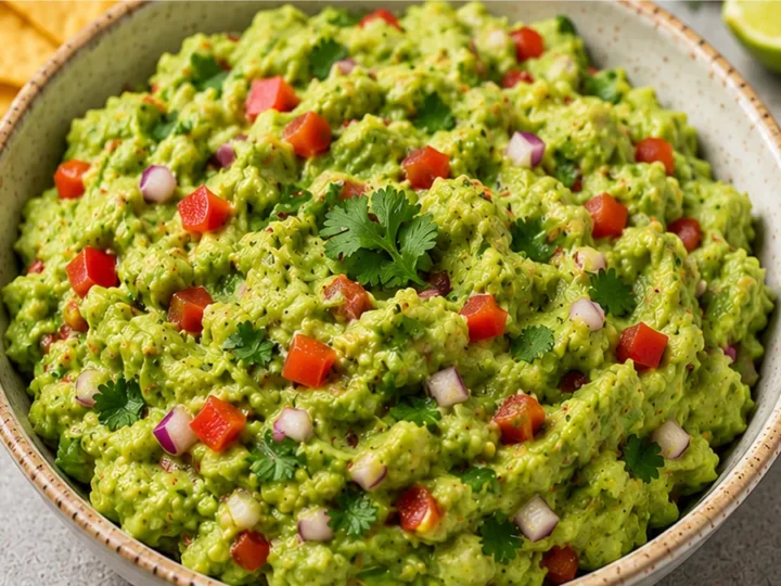 Creamy Avocado Guacamole Recipe