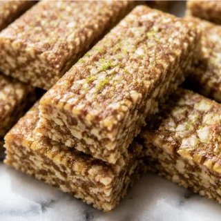 Zesty Key Lime Energy Bars - key lime bars