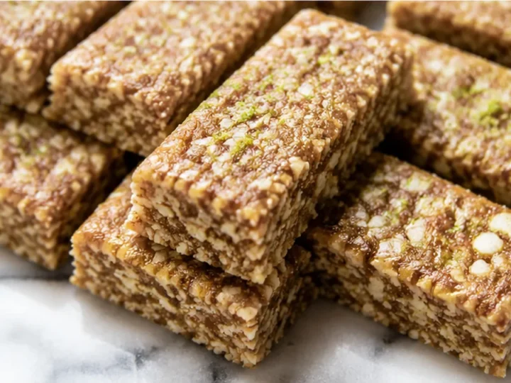 Zesty Key Lime Energy Bars