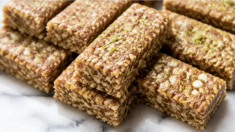 Zesty Key Lime Energy Bars