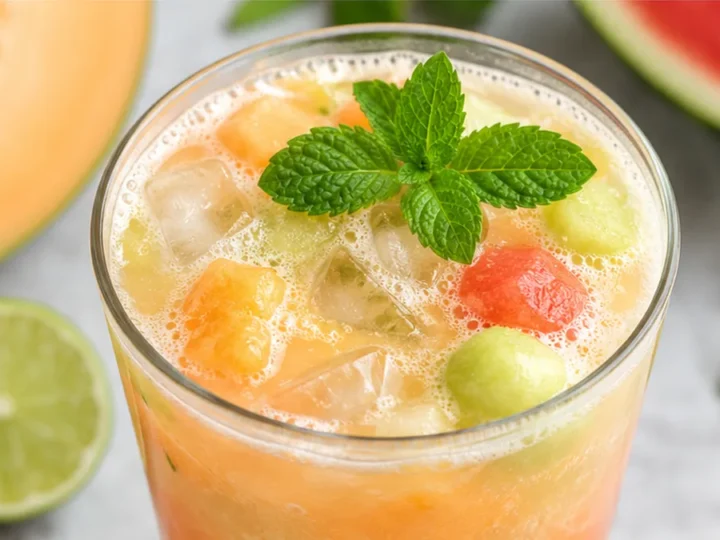 Refreshing Melon Juice