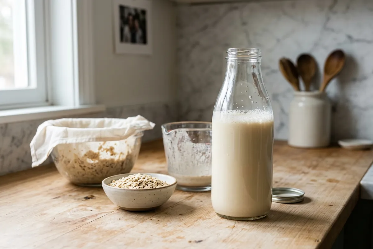 Oat milk gluten free — Make your own gluten-free oat milk at home
