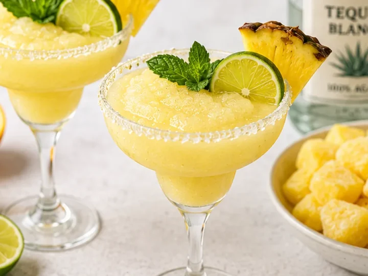 Frozen Pineapple Margarita Magic!