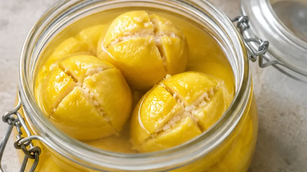 Zesty Preserved Lemons: Flavor Magic! Preserved lemons: master this essential condiment for a burst of tangy, salty flavor. Elevate your cooking with this simpl
