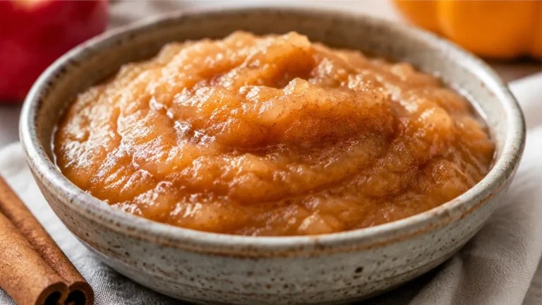 Easy Slow Cooker Pumpkin Applesauce