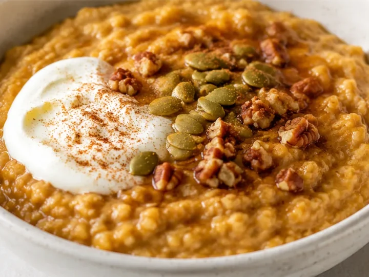 Creamy Instant Pot Pumpkin Oatmeal