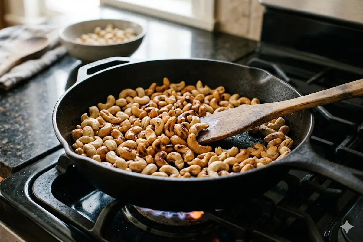 The Stovetop Method, Done Right Roast cashews — The Stovetop Method, Done Right