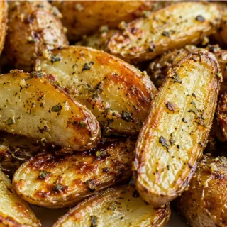 Crispy Garlic Herb Roast Potatoes: Unbelievably Flavorful! Roast potatoes: master these incredibly crispy garlic herb roast potatoes, perfect as a side dish. Si