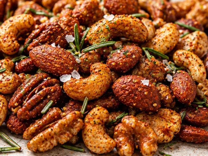 ️ Craveable Chili Rosemary Nuts: Your New Go-To Snack!