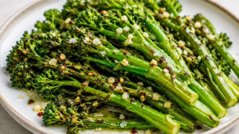 Zesty Garlic Broccolini: Your New Favorite Side Dish!