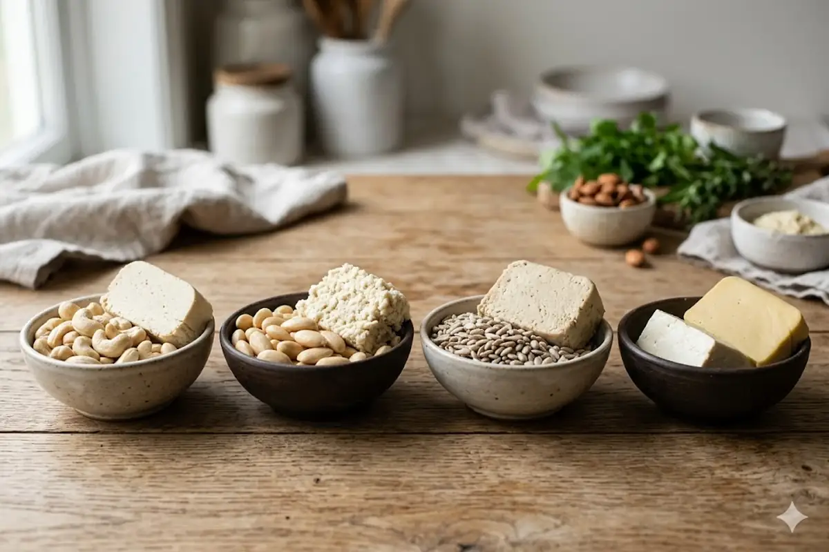 The Bases: Pick One and the Texture Follows Vegan cheese made of — The Bases: Pick One and the Texture Follows