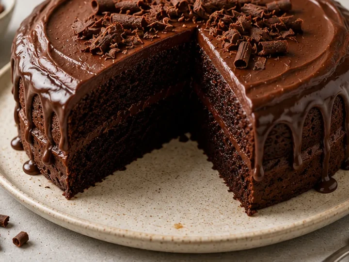 Decadent Vegan Chocolate Cake: Pure Bliss!