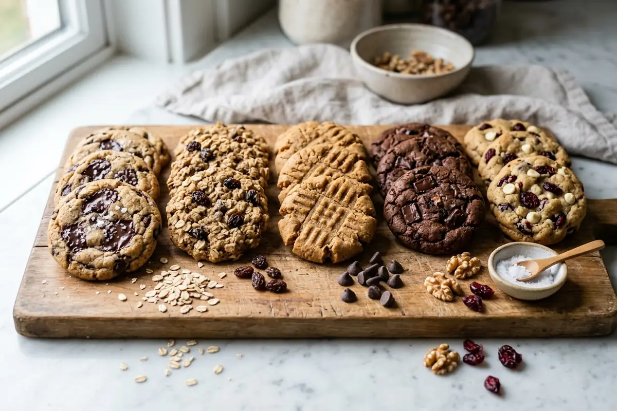 Easy ways to vary the base recipe Vegan cookies — Easy ways to vary the base recipe