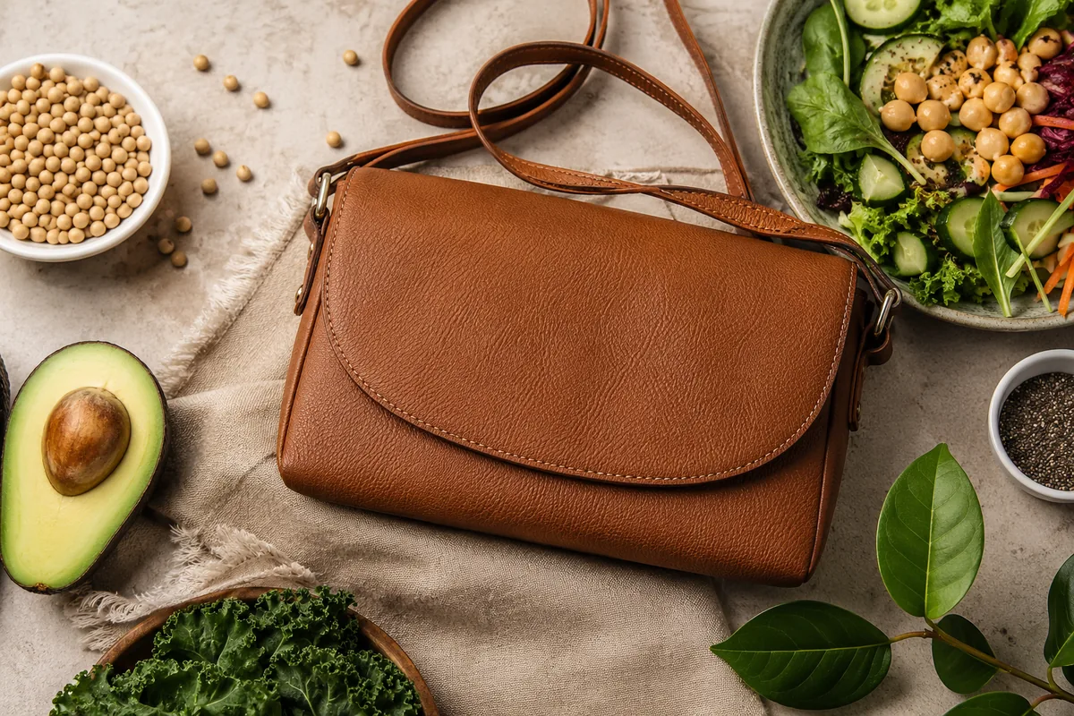 Vegan leather and the wider vegan lifestyle Vegan leather — Vegan leather and the wider vegan lifestyle