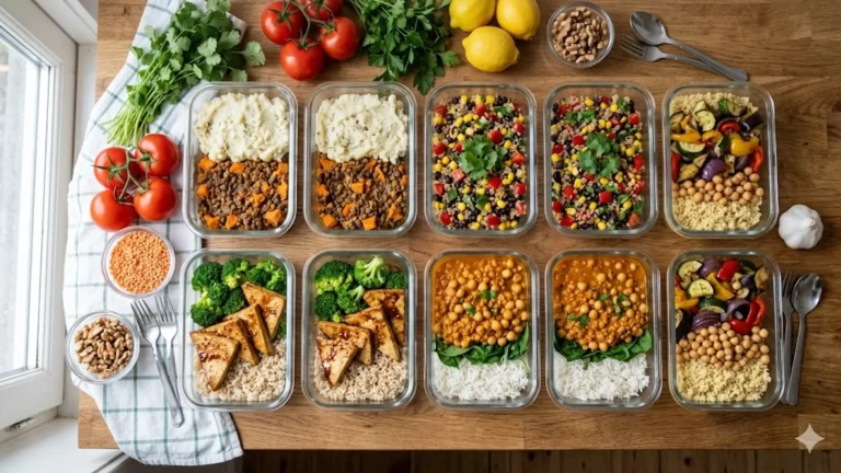 Vegan Meal Prep: A System That Survives the Whole Week
