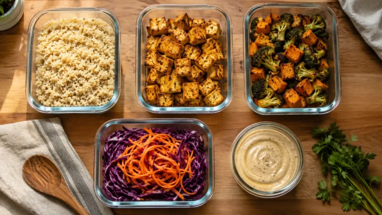 Vegan Meal Prep Ideas: A Component System for a Whole Week of Plant-Based Eating