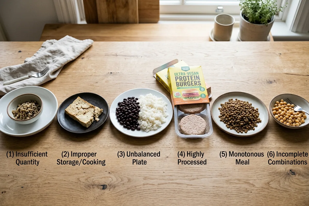 Common vegan protein mistakes to avoid Vegan protein — Common vegan protein mistakes to avoid