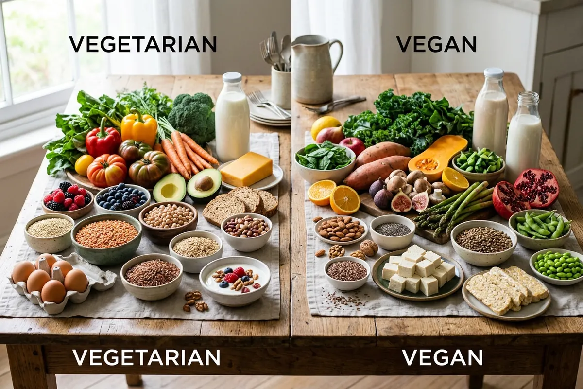 Common myths about both diets Vegan vs vegetarian — Common myths about both diets