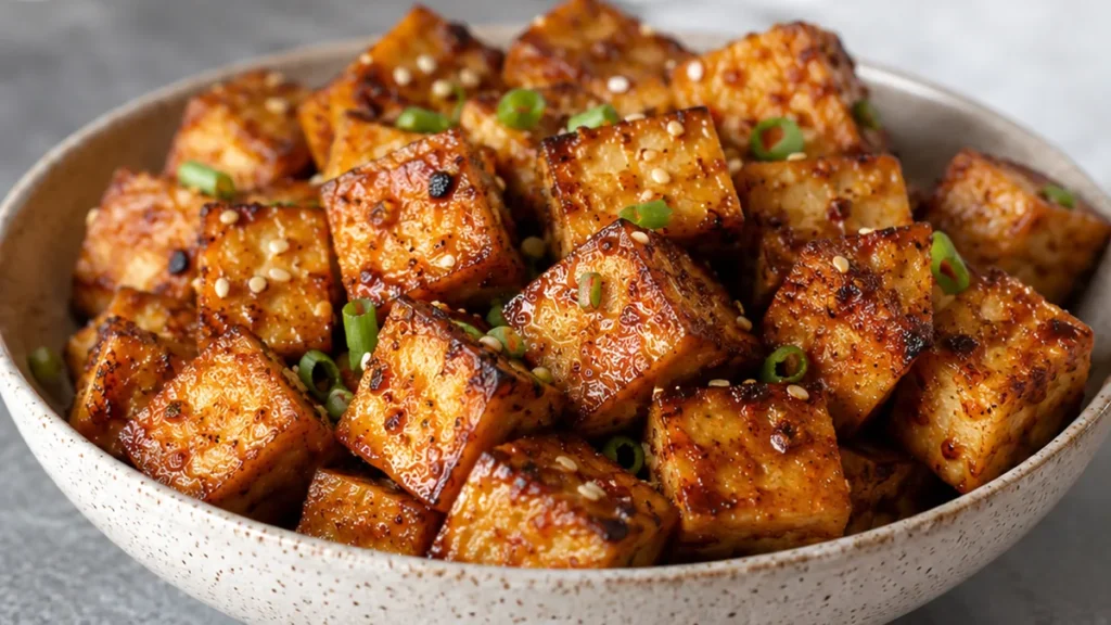 Crispy Air Fryer Tofu: Your New Favorite Plant-Based Bite! Air fryer tofu: master this ridiculously crispy and flavorful plant-based protein in minutes. Perfect