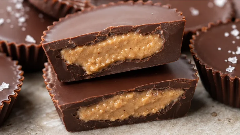 Dreamy 3-Ingredient Almond Butter Cups
