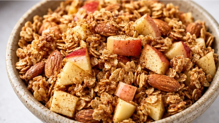 Cozy Apple Pie Granola: Fall Obsession!