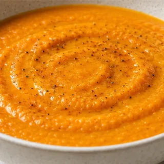 Creamy Carrot Ginger Soup: A Cozy Hug! Carrot Ginger Soup: savor this creamy, bright soup in under an hour. Naturally dairy-free and packed with warming spices,