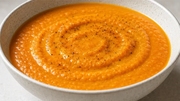 Creamy Carrot Ginger Soup: A Cozy Hug!