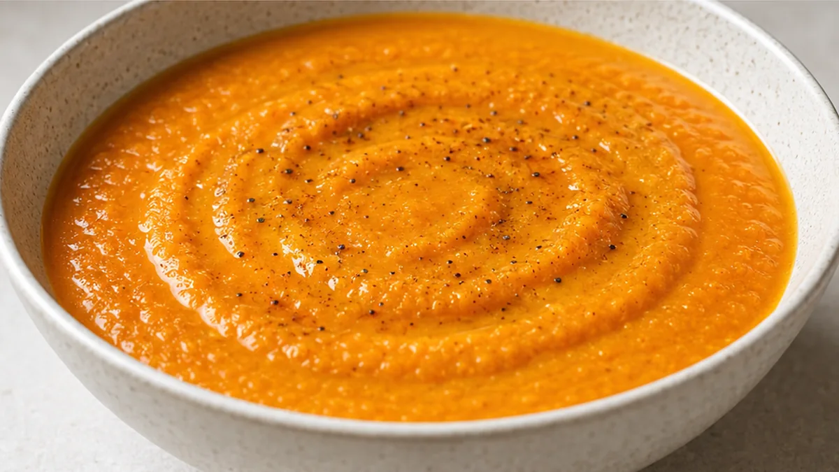 Creamy Carrot Ginger Soup: A Cozy Hug! Carrot Ginger Soup: savor this creamy, bright soup in under an hour. Naturally dairy-free and packed with warming spices,