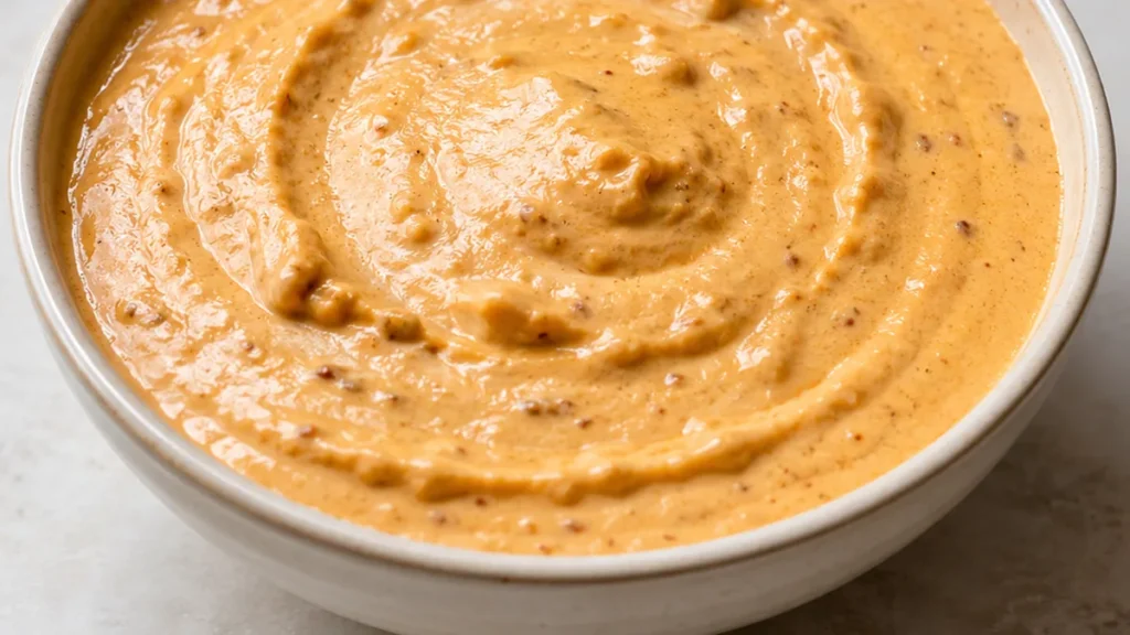Creamy Chipotle Cashew Queso Dip - Cashew Queso: whip up this irresistibly creamy and smoky chipotle dip in minutes. Perfect for plant-based nachos, tacos, and