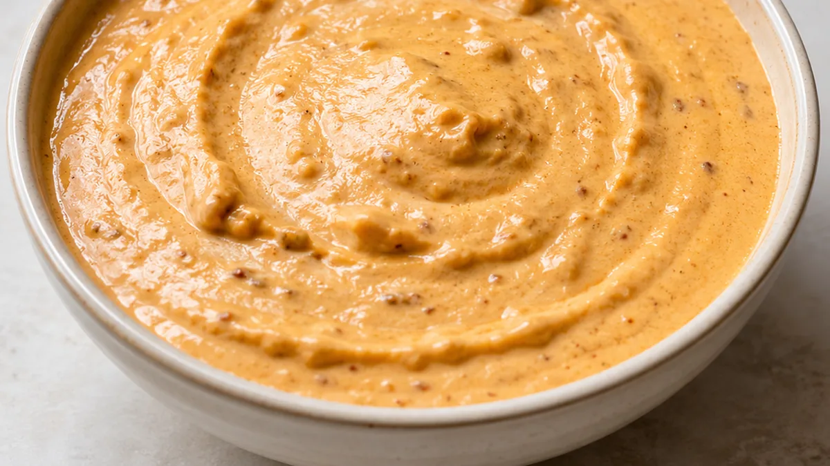 Creamy Chipotle Cashew Queso Dip - Cashew Queso: whip up this irresistibly creamy and smoky chipotle dip in minutes. Perfect for plant-based nachos, tacos, and