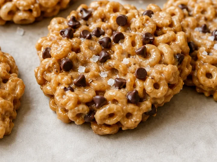 Crunchy No-Bake Cereal Cookies!