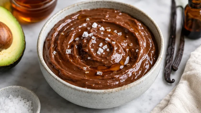 5-Minute Chocolate Avocado Pudding