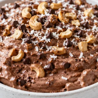 Heavenly No-Churn Chocolate Coconut Blizzard! - chocolate blizzard