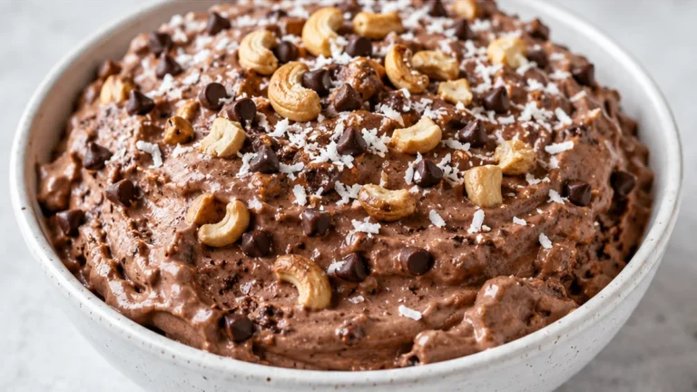 Heavenly No-Churn Chocolate Coconut Blizzard!