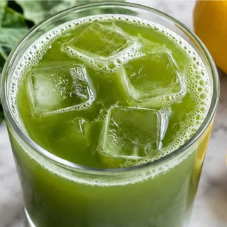 Super Juice: Ultimate Detox Drink! - collard greens juice - Collard greens juice: whip up this vibrant and healthy detox drink. Naturally sweet with agave and a