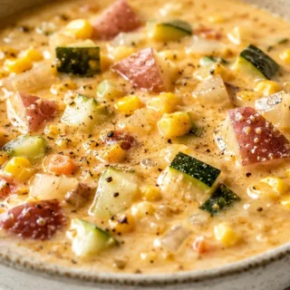 Creamy Chipotle Corn Chowder Perfection! Corn Chowder: savor this creamy, smoky chipotle version made with almondmilk. This recipe is perfect for a comforting y