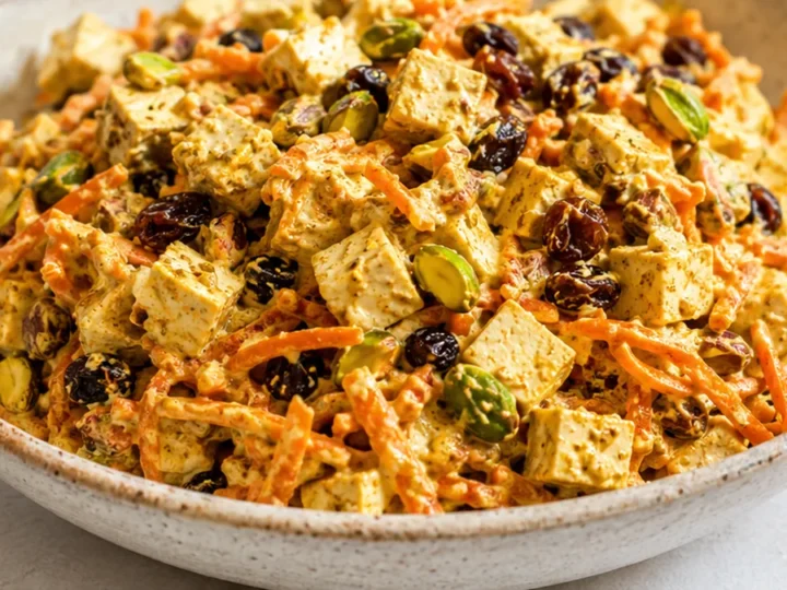 Easy Curried Tofu Salad Recipe