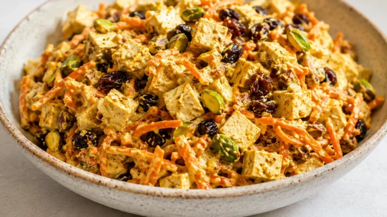 Easy Curried Tofu Salad Recipe