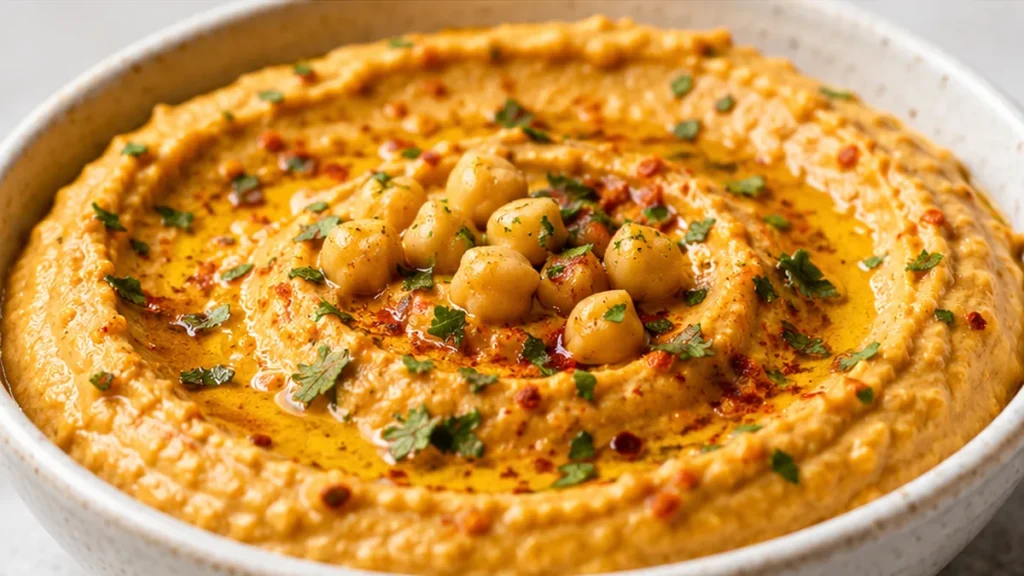 Kickin’ Curry Hummus: Creamy Dream Dip!