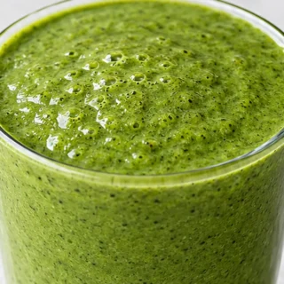 Mean Green Smoothie: Holiday Detox Drink - Green smoothie: blend this bright, nutrient-packed tropical detox drink in minutes. Perfect for a refreshing start or