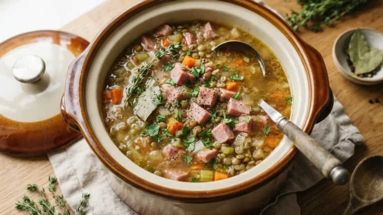 Ham and Lentil Soup Slow Cooker: The Method, the Safety, and the Numbers